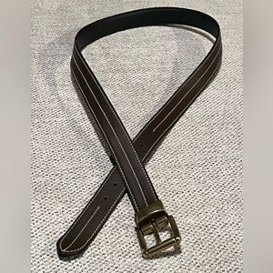 Perry Ellis Reversible Vegan Leather‎ Belt 42
